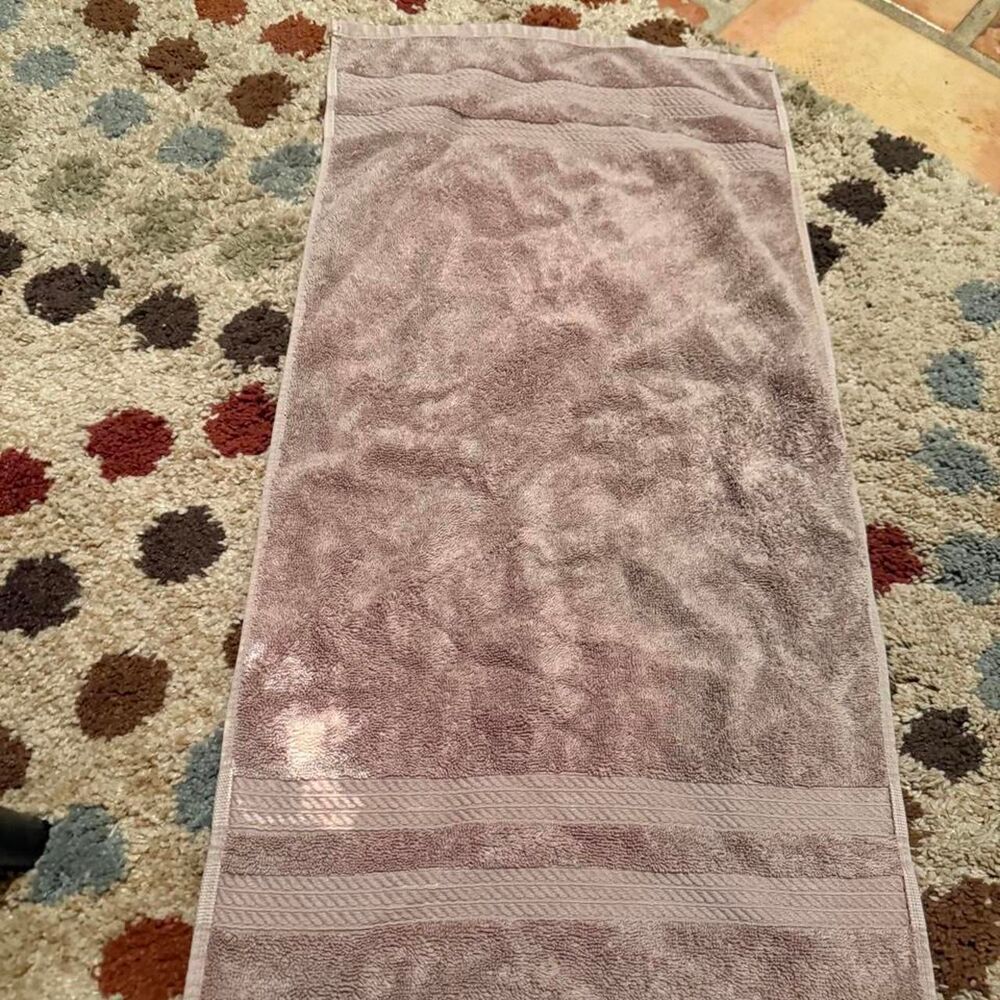 brown comfy 100% cotton hand towel Soft-furnishings-textiles